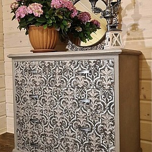 Трафарет - Асатур - Фотография интерьере 5