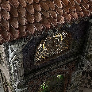 Онлайн-курс Светлый дом — домик из коробки своими руками - Фотография интерьере 2