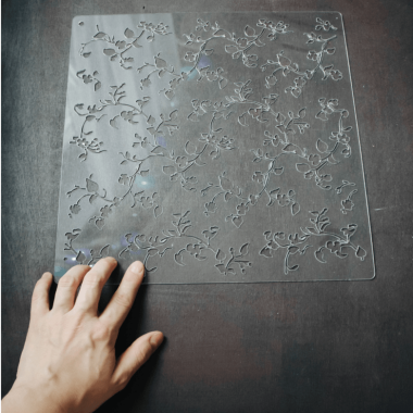 Трафарет - Незабудки