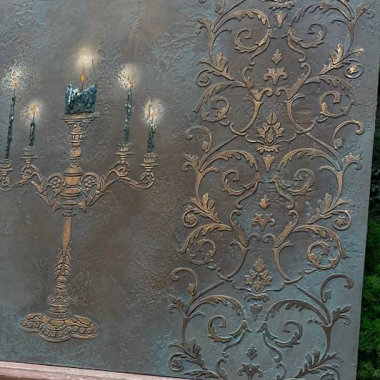 Трафарет - Бриоль бордюр Трафарет - Бриоль бордюр